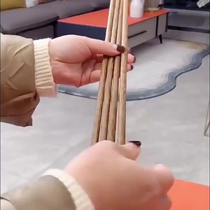 Palillos Largos Resistentes al Calor para Alitas de <span class=keywords><strong>Pollo</strong></span> Fritas, Palillos de Madera para Hot Pot, Palillos Extra Largos de Palo de Rosa para <span class=keywords><strong>Lo</strong></span> Mein - Product Image 4