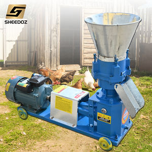 신형 가축 및 가정용 동물 사료 펠렛 제조기 300kg/h 용량 전기 엔진 주철 구조 - Product Image 1