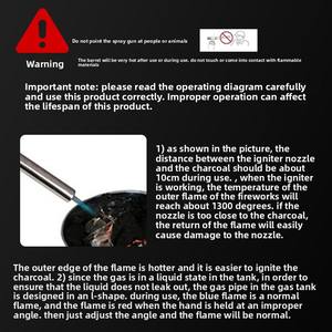 Chalumeau de soudage portable d'extérieur série HG-3 transfrontalier, pistolet à <span class=keywords><strong>flamme</strong></span> en cuivre haute température, allumeur électronique, chalumeau à gaz - Product Image 4