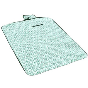 Couverture <span class=keywords><strong>de</strong></span> pique-nique portable avec imprimé feuilles tropicales pour les activités <span class=keywords><strong>de</strong></span> camping en plein air et la détente à la <span class=keywords><strong>plage</strong></span> - Product Image 2