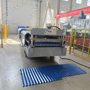 Maquinaria de Procesamiento de Paneles Sándwich de Acero con Aislamiento Térmico y Diseño de Ondas de Agua, Máquina Automática de Conformado de Rollos con Ondas de Agua - Product Image 3