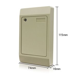 Đầu đọc thẻ kiểm soát truy cập RS485 trắng dễ sử dụng - Product Image 2