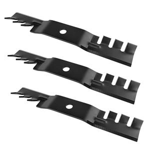 Cuchillas para cortacésped M111522 M113517, paquete de 3, repuesto negro para accesorios de maquinaria de jardín - Product Image 2