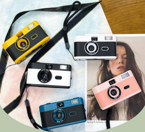 Logo kustom dapat digunakan kembali kamera <span class=keywords><strong>Film</strong></span> 35mm dengan lampu kilat non-sekali pakai Zoom optik fokus tetap lintas batas grosir - Product Image 6