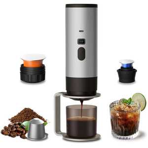 Cafetera Portátil de Cápsulas de Plástico, Estilo Italiano, Espresso, Bomba de Calentamiento Pequeña para el Hogar - Product Image 4