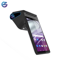 Terminal de point de vente Android à double écran, marque blanche OEM/ODM, 2 SIM, 1 SAM, batterie amovible, 4G WiFi, pour toute entreprise de vente au détail
