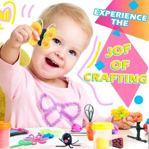 600 Pieces Wax Craft Sticks in 13 Colors with Plastic Storage <strong>Box</strong> for Kids Handicraft <strong>DIY</strong> School <strong>Project</strong> Supplies - Product Image 4