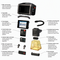 Machine de marquage laser à fibre portable Max, graveur Galvo 0,01 mm pour marquage de logos sur métal, quincaillerie et moules, certifiée CE, garantie 1 an