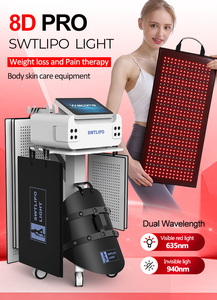 Manta de Terapia de Luz Roja e Infrarroja Cercana, Dispositivo de Recuperación y Alivio del Dolor para Adelgazamiento de Cuerpo Completo, para Uso en Casa, Salón o Spa - Product Image 6