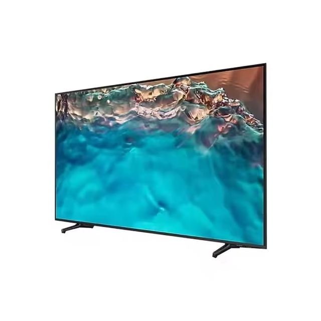 Wholesale for 75 Inch Ultra Slim CU8000 Series Smart LED TV Crystal UHD 4K 1300HZ with Solar Remote for Kitchen Use