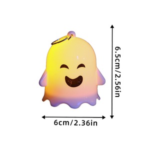 Nuevas Decoraciones de Halloween, Lindos Fantasmas de Plástico con Luz Nocturna, Adornos Colgantes para Fiestas de Disfraces, Regalos de Vietnam - Product Image 5