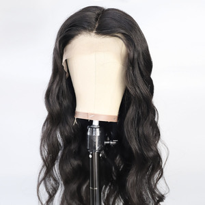 Pelucas sin pegamento de cabello humano Remy 100% virgen al por mayor, con encaje frontal 13x4 13x6, HD completo, pre-arrancadas, listas para usar, <span class=keywords><strong>doble</strong></span> trama - Product Image 4