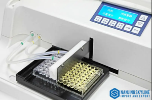 เครื่องล้างไมโครเพลทอัตโนมัติ DRW-320 <span class=keywords><strong>Elisa</strong></span> คุณภาพสูง สำหรับโรงพยาบาล พร้อมหน้าจอสัมผัส LCD อัจฉริยะ สำหรับการวินิจฉัย - Product Image 5