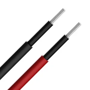 EN50618 PV1-F standard DC 1500V TUV double sheathed 4mm2 6mm2 10mm2 16mm2 solar power cable