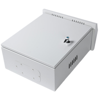 Boîtier de distribution électrique en acier étanche IP65 JXF1 pour montage en surface extérieur, panneau de commande OEM QHECO Argent