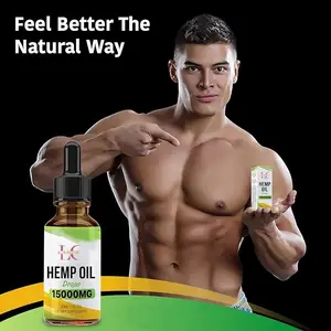 Lance Private Label Pure Hemp Oil Full Spectrum Pain Relief Ultra Premium Hemp Seed Oil Drops Dietary Supplement