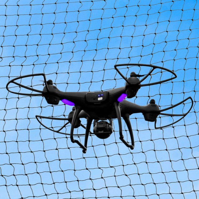Custom Drone Safety Netting UAV Enclosure Cage Netting