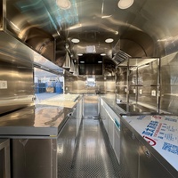 Camion de restauration mobile en aluminium de couleur personnalisée, remorque alimentaire pour nachos, kebab, avec onduleur/batterie, certifié UKCA