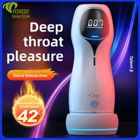 Jouet Masturbateur Masculin Automatique Inversé Étanche pour Adultes, Dispositif de Masturbation en Silicone Effet Peau Naturelle, Jouets Personnalisés pour Adultes
