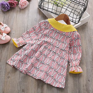 Innovative Products for Sell Autumn Long Sleeve Floral Kids Girl's Dress for Gown From China Supplier Clothing - Product Image 2