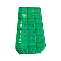 Caisse en plastique robuste en maille PP pour le stockage des fruits et la logistique