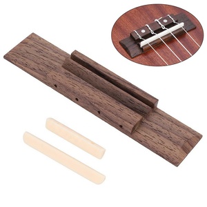 Precio al por mayor marrón mini ligero ukelele de 4 cuerdas tamaño universal <span class=keywords><strong>puente</strong></span> de palisandro + sillín inferior + sillín superior - Product Image 1