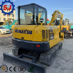 Mini-excavatrice Komatsu PC56-7 d'occasion |   Excavatrice sur chenilles de 5,5 tonnes |   Mini-pelleuse compacte d'origine japonaise à vendre - Product Image 4