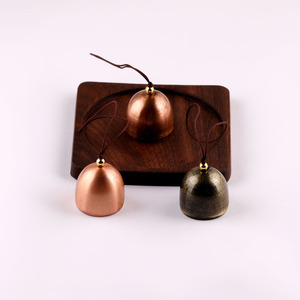 Christmas <b>Bell</b> Pendant Brass Mini <b>Bell</b> Retro Metal Wind <b>Chime</b> DIY Decorative Accessories Ornament - Product Image 1