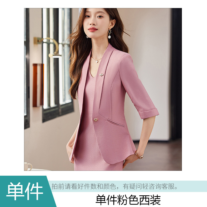 pink suit
