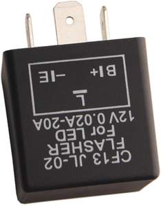 Indicador <span class=keywords><strong>LED</strong></span> para motocicleta apto para Honda 2014-2019, etc. Indicador <span class=keywords><strong>LED</strong></span> ajustable de 2 pines y 12V para motocicleta, relé intermitente de señal de giro - Product Image 1