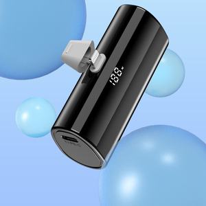 Mini chargeur de batterie portable 5000 mAh Type C pour téléphone, chargeur de batterie externe - Product Image 2