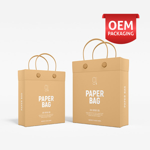 Caja y Bolsa de Embalaje Personalizadas OEM ODM, Impresión Offset en Papel de Arte, Reciclables, Estilo Lujoso, para Compras y Negocios, con Maqueta - Product Image 3
