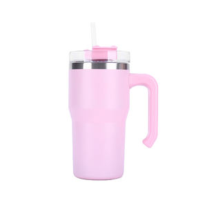 Bouteille d'eau isotherme pour enfants de 20 oz en acier inoxydable, tasse à café isotherme sous vide, gourde de voyage à double paroi - Product Image 2