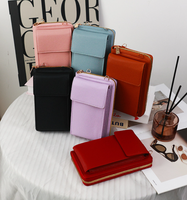 Mode téléphone portable sac multifonctionnel femmes sacs à bandoulière 2024 porte-carte portefeuilles petits sacs à bandoulière pour les filles