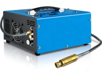 Kompresor PCP 12v 4500Psi/30Mpa dengan Adaptor Daya Terintegrasi, Otomatis Mati, Bebas Oli/Air