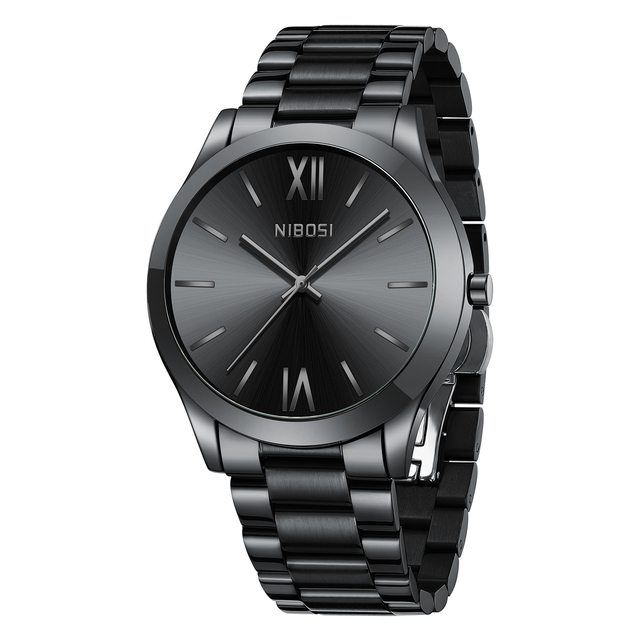 Private Label Watch Japanese Movement Nibosi 2692 Custom Logo Watch Roman Dial Men Quartz Watch