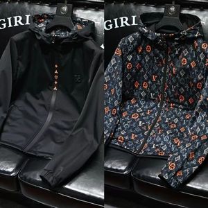 Giacca Casual da <span class=keywords><strong>Uomo</strong></span> di Moda, Cappotto Autunnale Streetwear con Stampa per <span class=keywords><strong>Uomo</strong></span> - Product Image 2