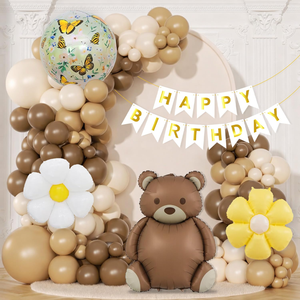 Nouveau design – Ballons en aluminium en forme de cœur pour la Fête des Mères, bouquet imprimé, fournitures de décoration de fête - Product Image 1