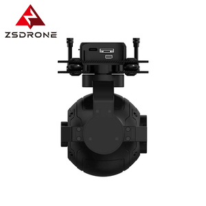 Caméra électro-optique EO/IR ZSDRONE pour drone avec nacelle, rotation à 360°, construction métallique, télécommande sans fil, suivi intelligent du visage - Product Image 5