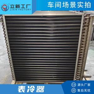 Intercambiador de Calor de Tubo Aletado de Acero Inoxidable 304 de Fábrica Lixin, Enfriador de Superficie para Agua - Product Image 4