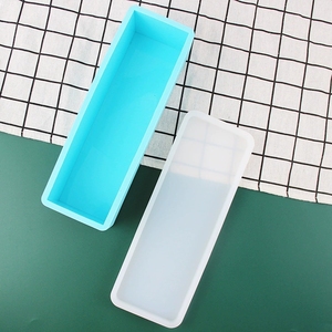 Molde Grande de Silicona para Hacer Jabón con Tapa, Molde Rectangular de Resina Epoxi de 1300 ml, Moldes para Hornear Pasteles - Product Image 5