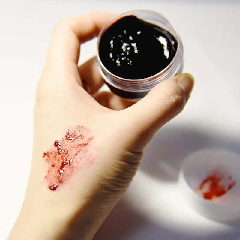 Hot selling Halloween Fake Scars Bloody Sticker Scar Tattoos Makeup Halloween Horror Wound Scary Blood Injury Stickers