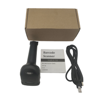 Lecteur de codes-barres portable haute performance, prend en charge la lecture rapide des codes QR 2D, pratique pour une utilisation en magasin