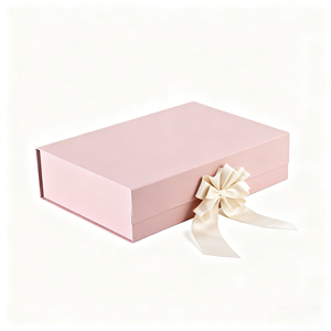 Logo personnalisé Couverture Papier Carton Emballage Bébé Vêtements Cadeau Boîtes Avec Ruban Noeud papillon - Product Image 1