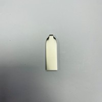 Memorias USB metálicas de venta directa de fábrica con anillos y cadenas para colocar logotipos, estuches y kits de memorias USB de aleación de zinc