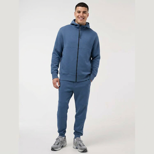 Men Tracksuits Comfortable Sportswear <b>Two</b> <b>Piece</b> Outfit Casual Jogger <b>Set</b> Perfect for Training Gym and Everyday Wear - Product Image 1