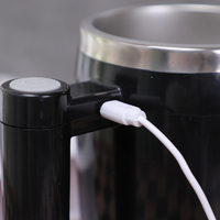 Tasse à café à agitation automatique tasse à mélanger en acier inoxydable tasse à mélanger électrique magnétique