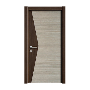 Puerta Hueca de WPC (Compuesto de Madera y Plástico) Precolgada, Personalizada, Resistente al Agua, para Baño, para Brasil y Argentina - Product Image 1
