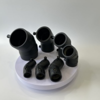 Personnalisable, directement de l'usine, durable, SDR11 PE100 45 °   Raccords de tuyauterie électriques à souder pour l'ingénierie des canalisations