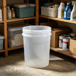 20L Plastic Bucket With Lid Metal Handle Custom Color PP Plastic Pail for <b>Paint</b> Chemical Household Storage - Product Image 6